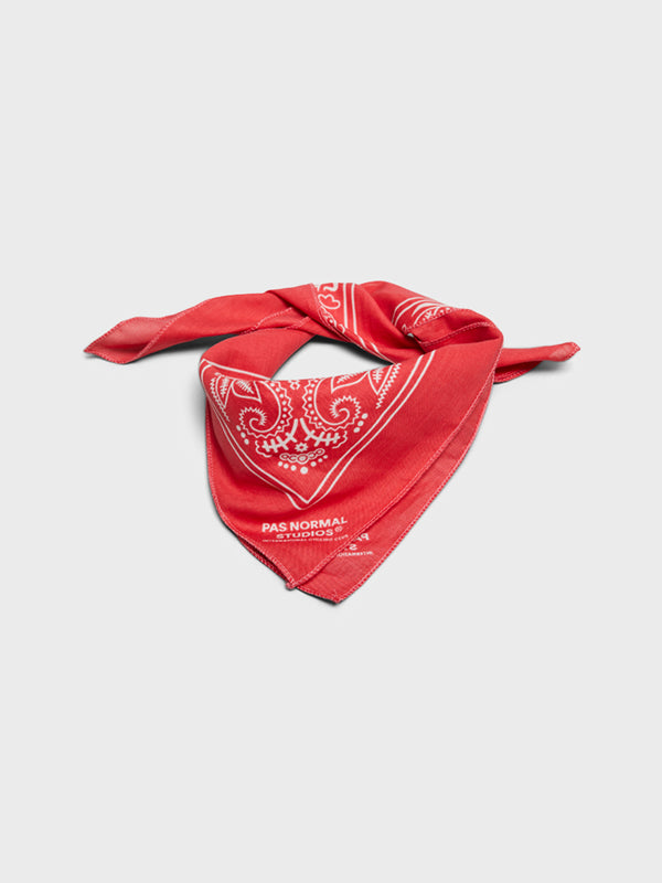 Stoy Off-Race Bandana In Classic Red