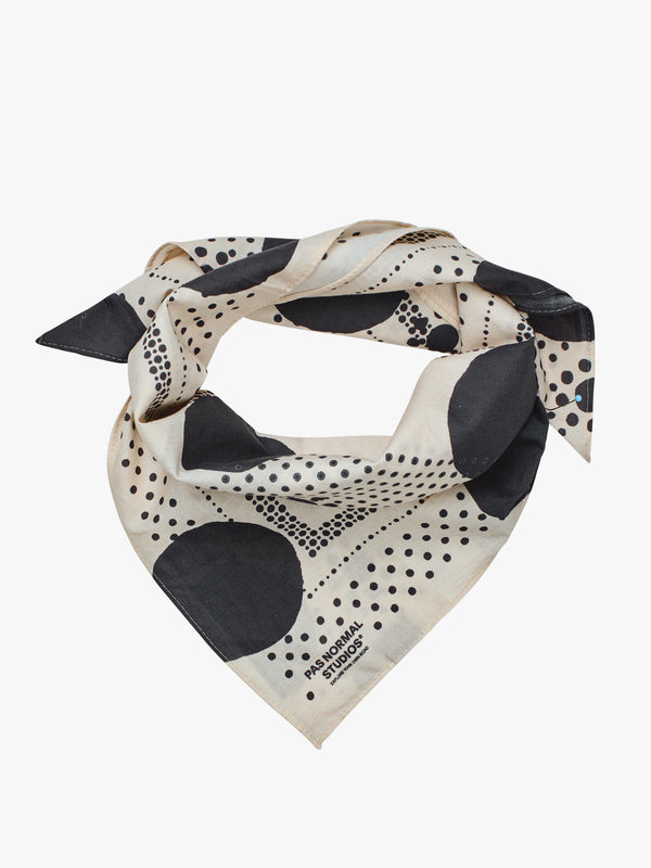 Stoy Off-Race Bandana In Off White