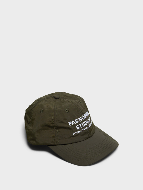 Stoy Off-Race Cap In Dark Olive