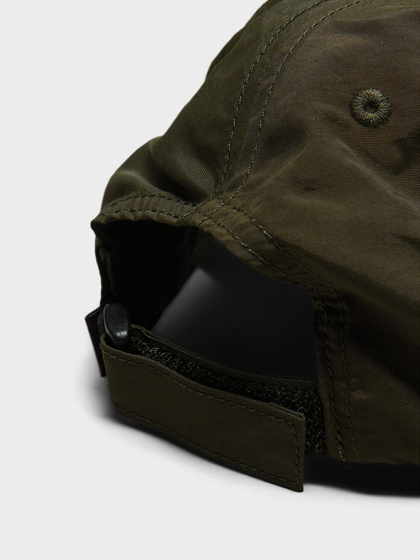 Stoy Off-Race Cap In Dark Olive