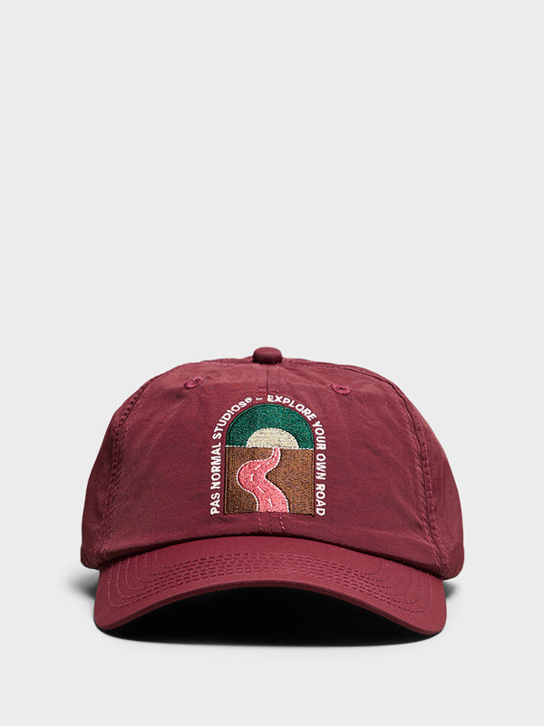 stoy Off-Race Cap in Maroon