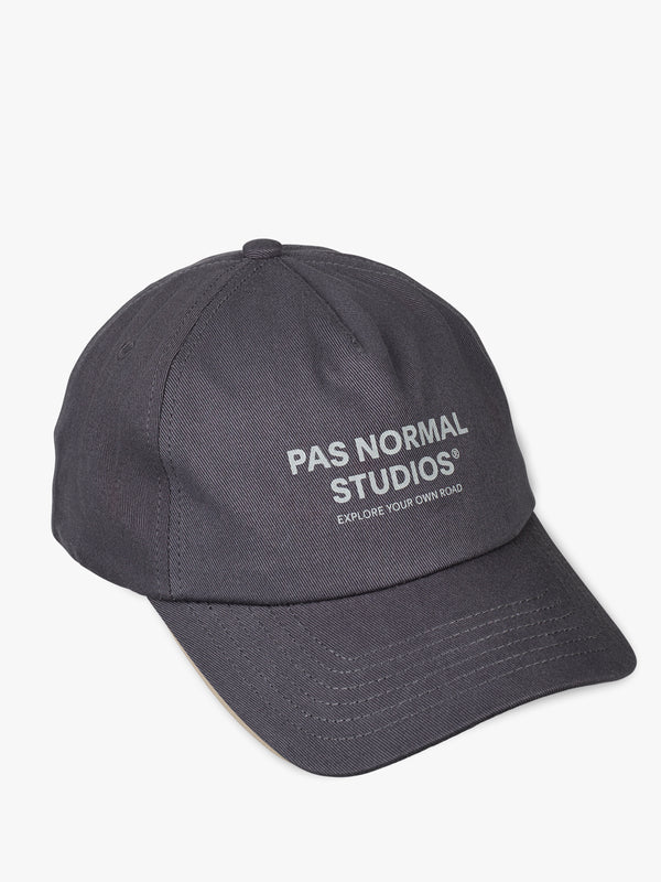stoy Off-Race Cotton Cap in Dark Navy