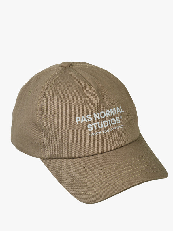 stoy Off-Race Cotton Cap in Mud