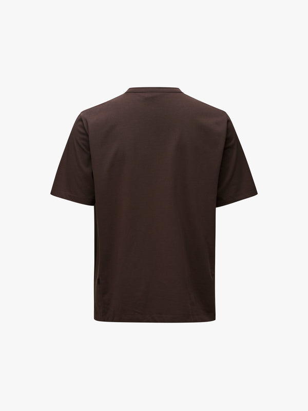 Stoy Off-Race Cotton Tech T-Shirt In Dark Purple