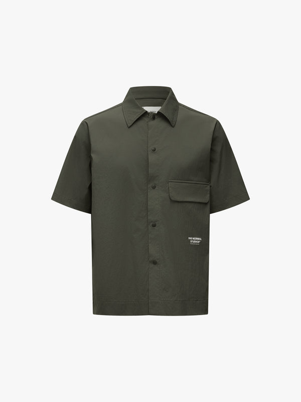 stoy Off-Race Light Tech Shirt in Dark Grey