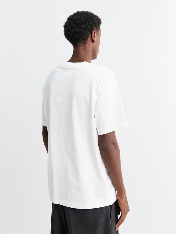 Stoy Off-Race Logo T-Shirt In White