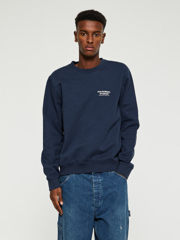 stoy Off-Race PNS Sweatshirt in Navy