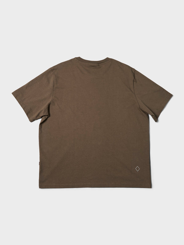 Stoy Off-Race T-Shirt In Ash Brown