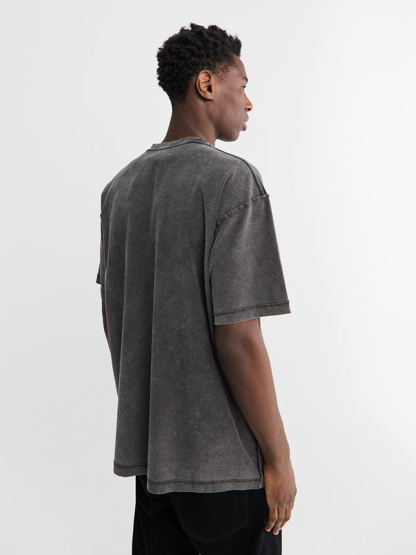 Stoy OG Logo Inside Out T-Shirt In Black