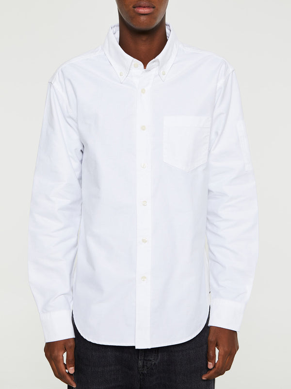 Stoy Oxford Shirt In White