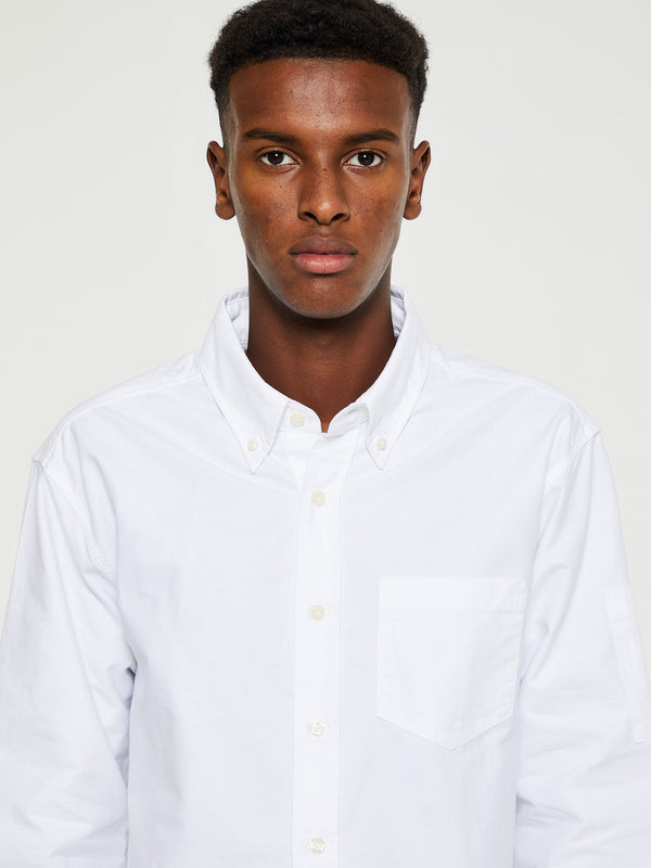 Stoy Oxford Shirt In White