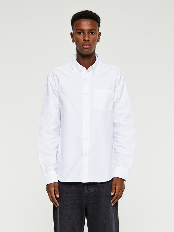 stoy Oxford Shirt in White