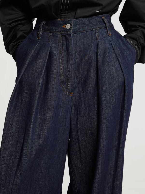 Stoy Pamplona Denim 1552 W.W. Pants In Indigo