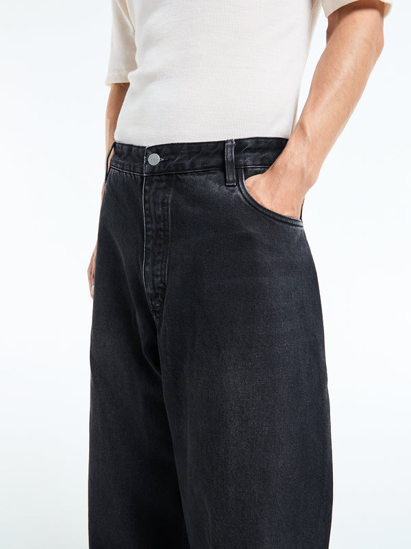 Stoy Paolo Denim Pants In Washed Black