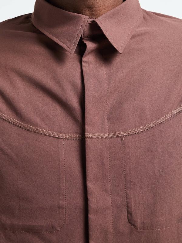 Stoy PeaceShell River Shirt In Rocky Road