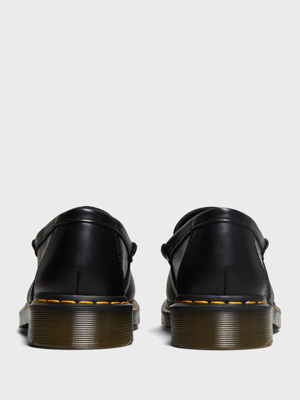 Stoy Penton Loafers In Black Smooth