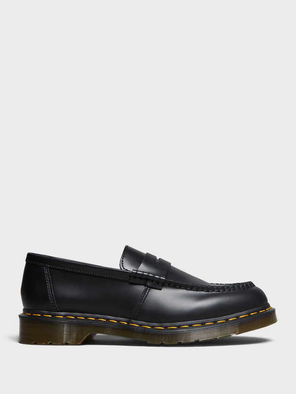 stoy Penton Loafers in Black Smooth