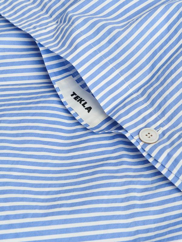 Stoy Percale Duvet Cover In Oxford Stripes