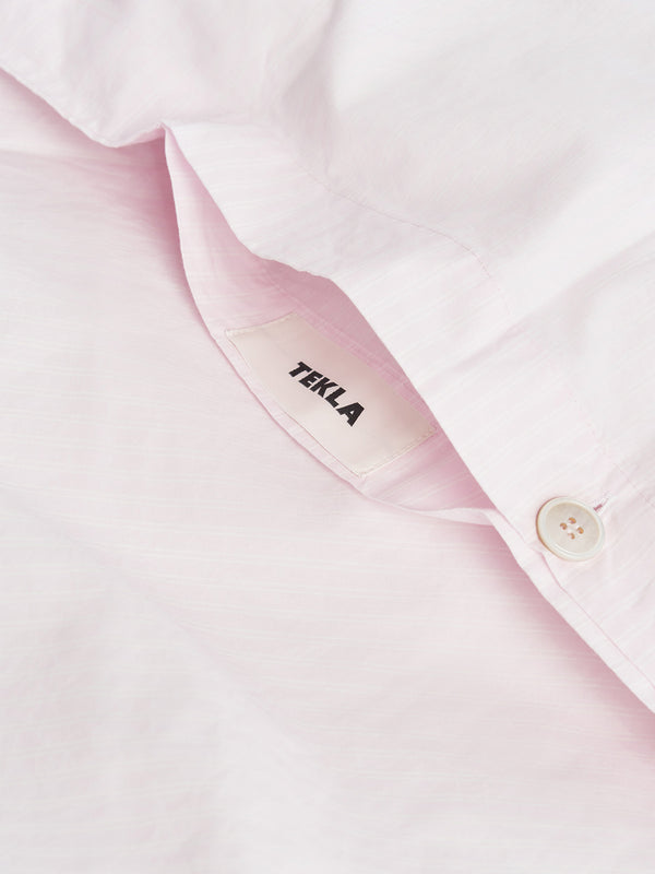 Stoy Percale Duvet Cover In Pastel Stripes