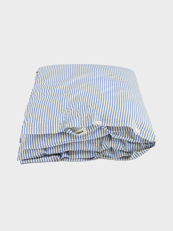 Stoy Percale Duvet Cover In Skagen Stripes