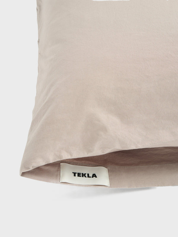 Stoy Percale Pillow Sham In Clay