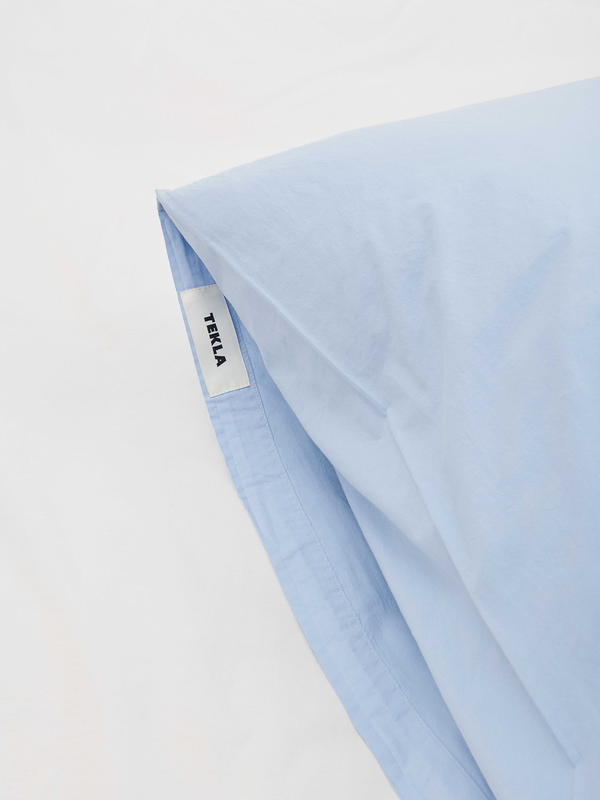 Stoy Percale Pillow Sham In Morning Blue