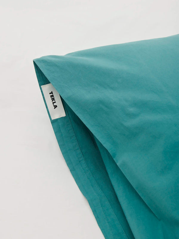 Stoy Percale Pillow Sham In Vintage Green
