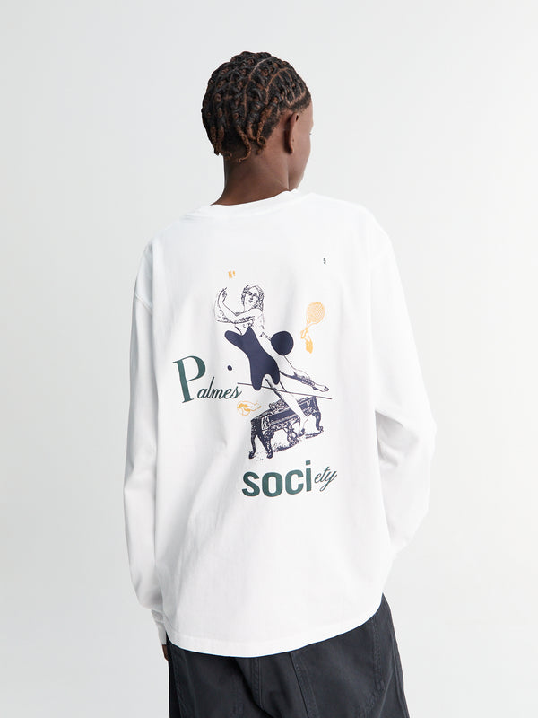 Stoy Piano LongSleeved T-Shirt In White