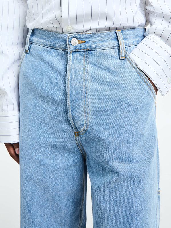 Stoy Pickerby Denim Pants In Light Blue