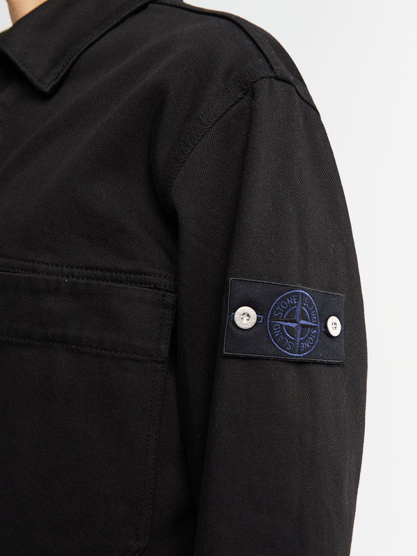 Stoy Q100027 Bull Denim-TC Jacket In Black