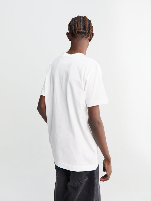 Stoy Red Heart T-Shirt In White