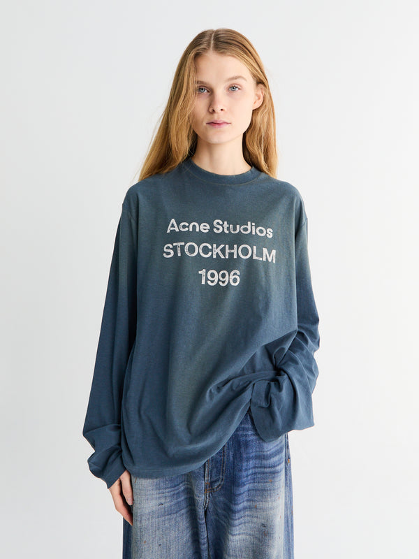 Stoy Relaxed Fit T-Shirt In Deep Blue