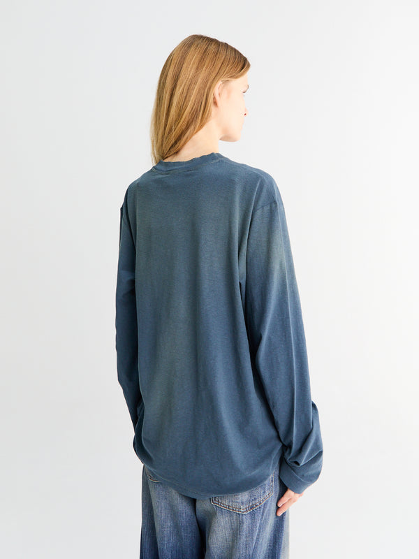 Stoy Relaxed Fit T-Shirt In Deep Blue