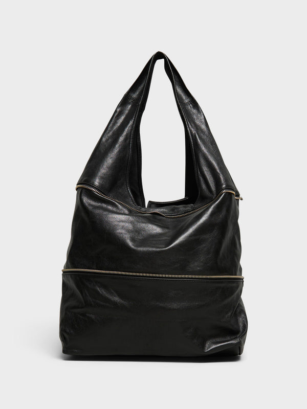 stoy Riba Zip Bag in Black