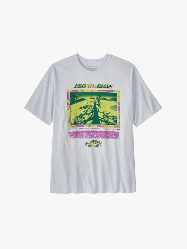 stoy Run Like Roots Responsibili T-shirt in White