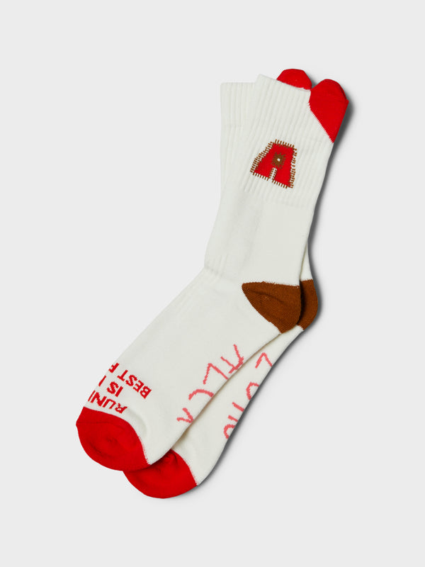 stoy Running Loves You Feet Huggers in Cream