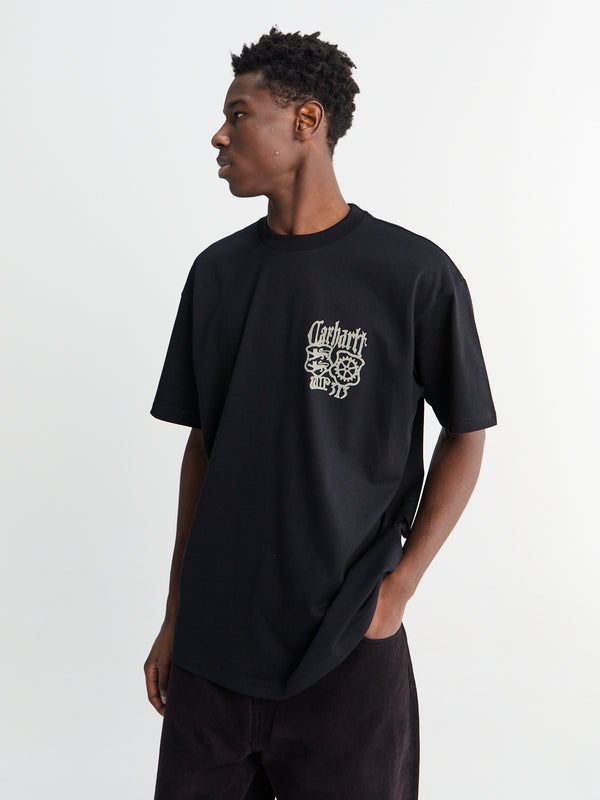 stoy S/S Commuting Tales T-Shirt in Black