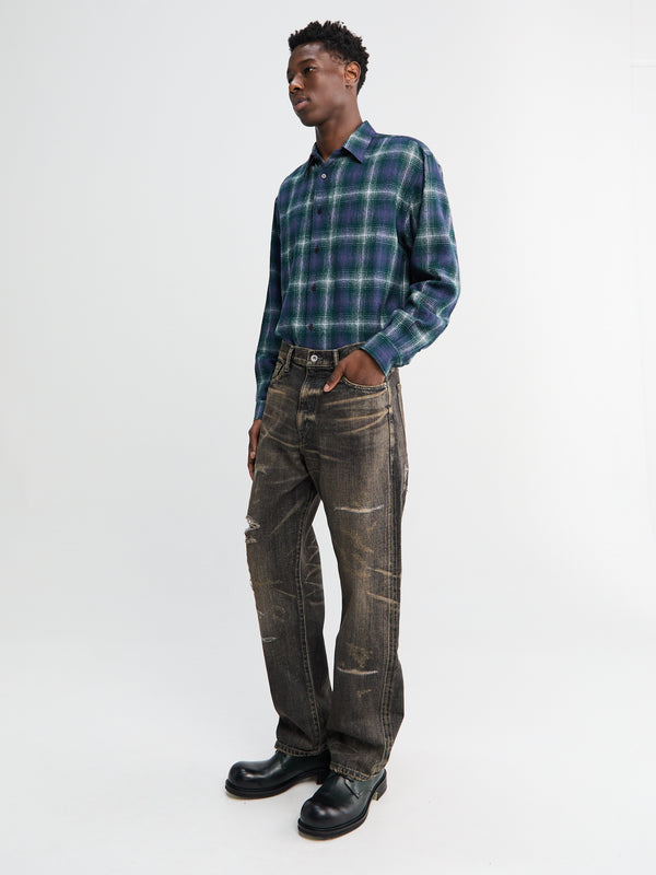 Stoy Savage Denim DP Basic Pants In Black