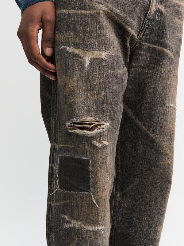 Stoy Savage Denim DP Basic Pants In Black