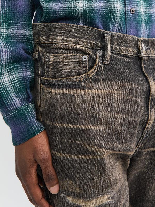 Stoy Savage Denim DP Basic Pants In Black