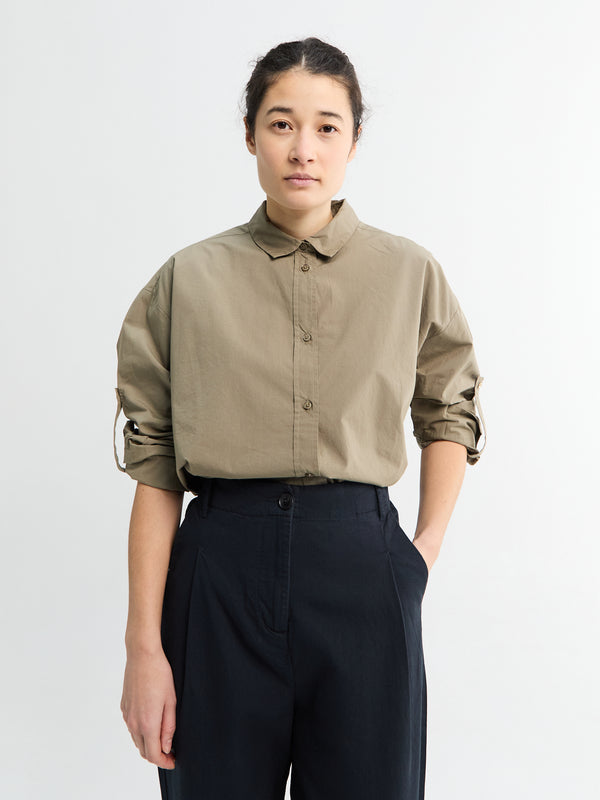 Stoy Shirt In Olive Garden