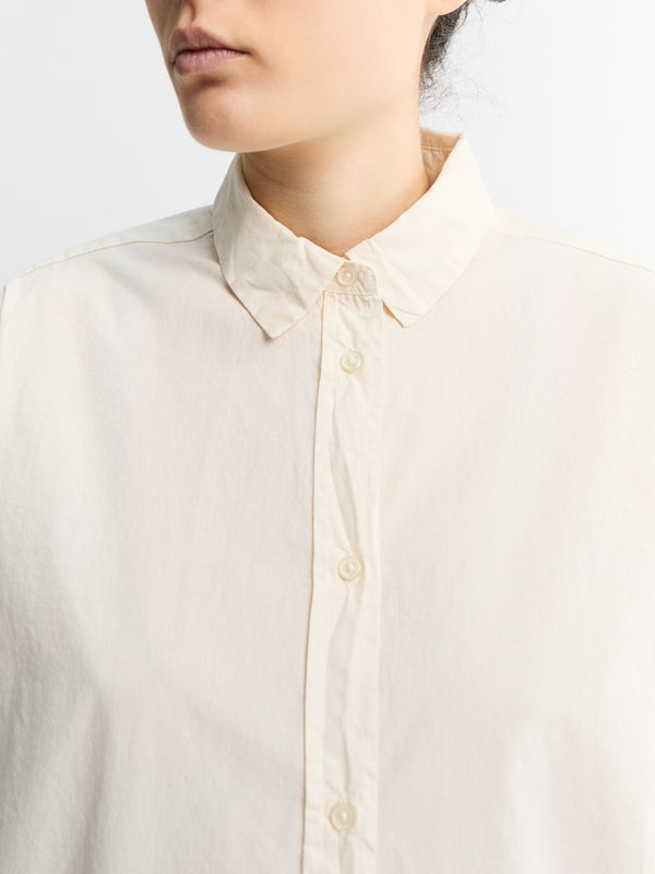 Stoy Shirt In Pure Ecru