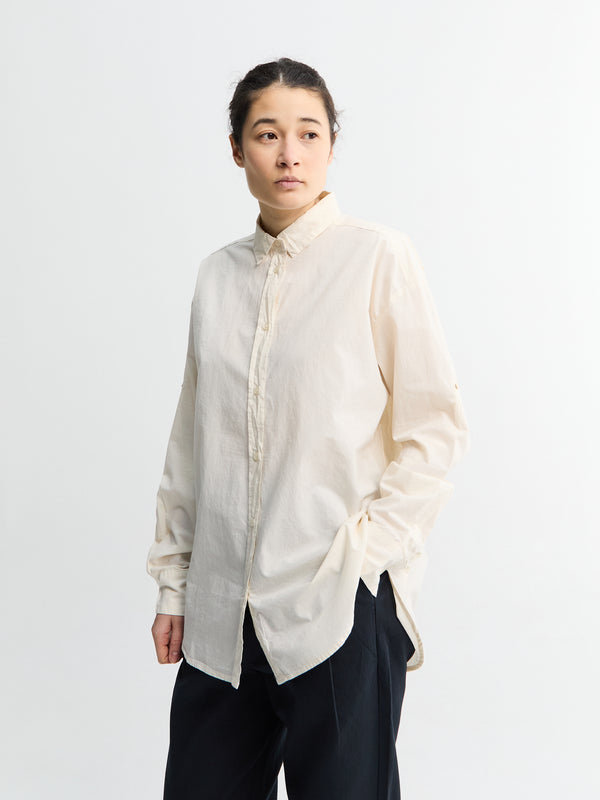 Stoy Shirt In Pure Ecru