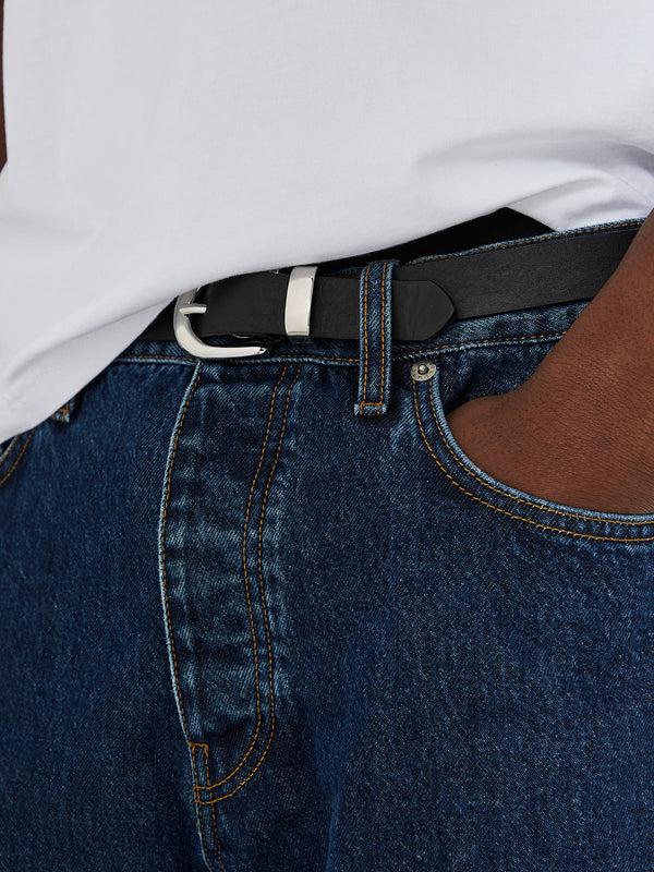 Stoy Simple Belt 2 5cm In Black