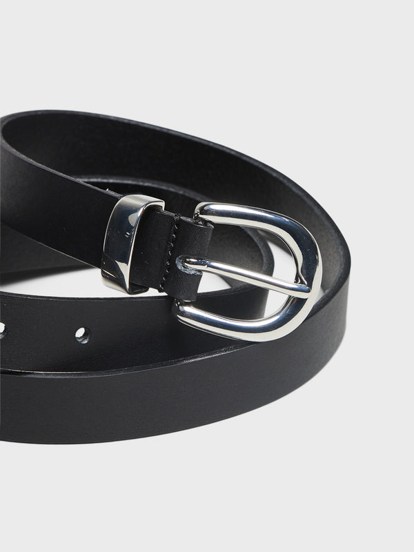 Stoy Simple Belt 2 5cm In Black