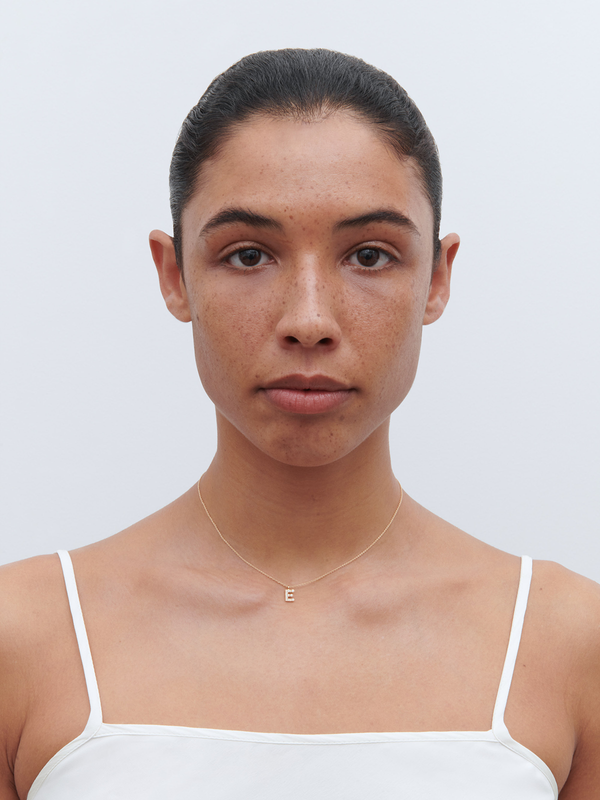 Stoy Simple E Necklace