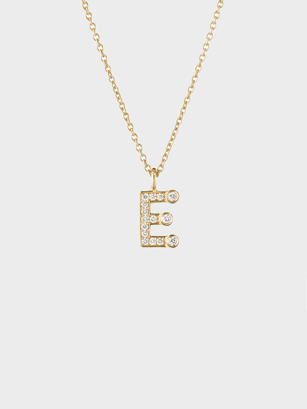 stoy Simple E Necklace