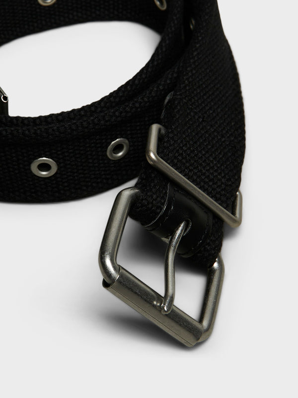 Stoy Skein Belt Polyester Canvas Black