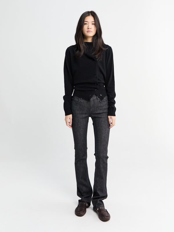 Stoy Skinny Fit 2013F Black Roots Jeans In Black
