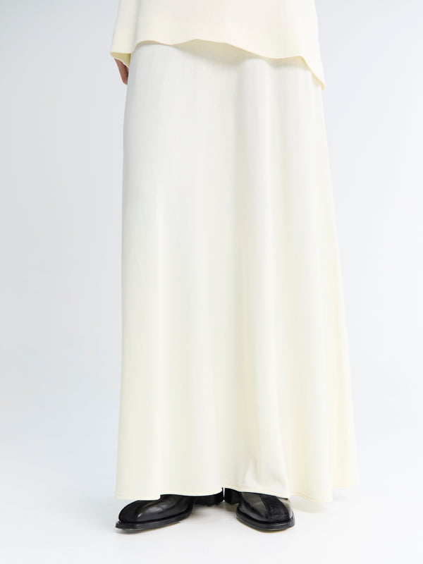 Stoy Sleeveless High-Neck Dress In Chalk
